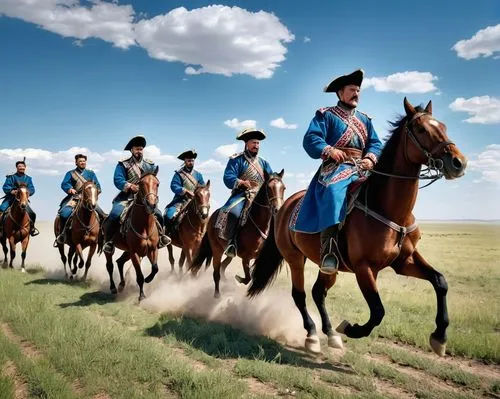 cossacks,hessians,borodino,mongolia,cavalry,cavalrymen,Photography,General,Realistic