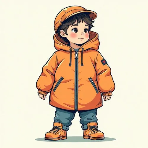 snowsuit,winter clothes,parka,winter clothing,skiwear,kids illustration,Conceptual Art,Daily,Daily 15