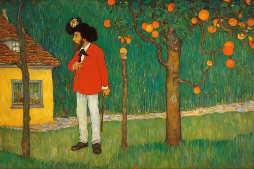 orange tree,girl with tree,bellini,orange blossom,persimmon tree,orange trumpet,tangerine tree,frutti di bosco,fruit tree,orchard,tangerines,man with umbrella,peach tree,the autumn,girl picking apples,woman with ice-cream,apple tree,fruit stand,murcott orange,mirabelle tree,Art,Artistic Painting,Artistic Painting 32