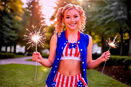 mendler,bridgit,firework,sparkler,4th of july,american,fourth of july,fabray,americanness,july 4th,americanus,americanism,independance,jamerica,fireworks background,sparklers,queen of liberty,hilary,firecracker,americana,Illustration,Japanese style,Japanese Style 04