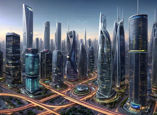 futuristic architecture,smart city,futuristic landscape,dubai,urbanization,city cities,urban development,tallest hotel dubai,doha,urban towers,city buildings,business district,abu dhabi,cities,prospec