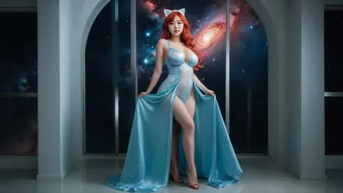 fantasy picture,blue enchantress,megara,fantasy woman,delenn,titania