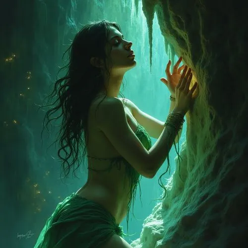 water nymph,naiad,mermaid background,fantasy picture,rusalka,sirena