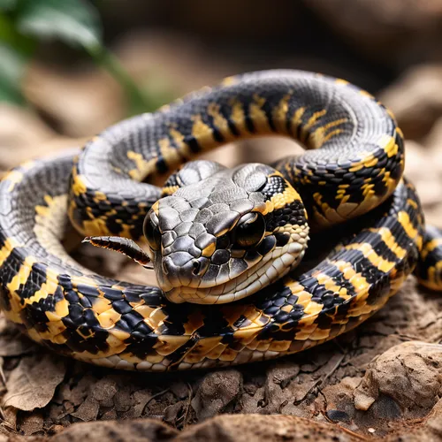 common kingsnake,yellow python,common garter snake,western terrestrial garter snake,hognose snake,garter snake,plains gartersnake,kingsnake,glossy snake,sharptail snake,african house snake,eastern coral snake,groundsnake,carpet python,banded water snake,pointed snake,milksnake,king snake,tiger python,coral snake,Photography,General,Natural