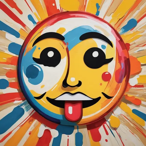 cool pop art,sun eye,effect pop art,sun,3-fold sun,multicolor faces,modern pop art,sun head,pop art style,adobe illustrator,tiktok icon,sunny side up,popart,sol,emojicon,pop art colors,pop art effect,spotify icon,emoji balloons,spirit ball,Conceptual Art,Oil color,Oil Color 24