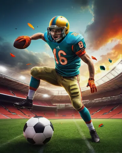 gridiron football,touch football (american),football equipment,international rules football,football player,indoor american football,sprint football,national football league,indoor games and sports,arena football,football,football helmet,playing football,touch football,american football,football fan accessory,six-man football,football glove,footballer,nfl,Art,Classical Oil Painting,Classical Oil Painting 23