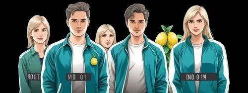 Лимонное дерево,a man and woman wearing jackets with some lemons,pixton,aesculapian staff,coreldraw,mindbenders,petronas,enumerators