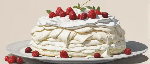 Whip egg whites into stiff peaks for a fluffy pavlova dessert.,tres leches cake,whipped cream castle,pavlova,baked alaska,strawberries cake,strawberrycake,meringue,whipped cream,sweet whipped cream,wh