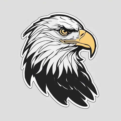 eagle vector,eagle illustration,eagle eastern,eagle drawing,eagle head,eagle,gray eagle,white eagle,sea head eagle,imperial eagle,stadium falcon,american bald eagle,bird png,emblem,national emblem,bald eagle,mountain hawk eagle,african eagle,eagle silhouette,sea eagle,Unique,Design,Sticker