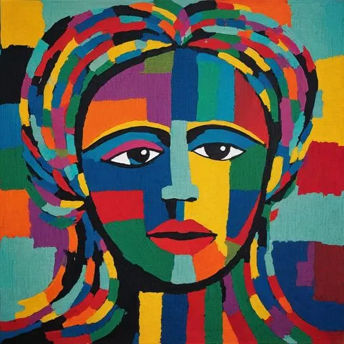 nielly,pop art woman,pop art girl,cool pop art,pop art style,woman's face,Art,Artistic Painting,Artistic Painting 42