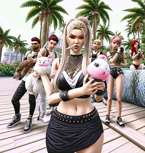roller derby,pinkladies,lychee,candy island girl,scandia gnomes,callisto,linden blossom,massively multiplayer online role-playing game,dance club,devilwood,havana brown,coconuts on the beach,goth festival,erball,music festival,island group,volleyball team,bad girls,avatars,rum ball
