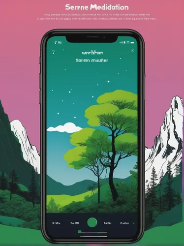ios,web mockup,landing page,mobile web,meditation,flat design,the app on phone,dribbble,meditative,meditate,home screen,mediation,the bottom-screen,music service,mountain station,service provider,poster mockup,website design,spotify icon,music on your smartphone,Art,Artistic Painting,Artistic Painting 22