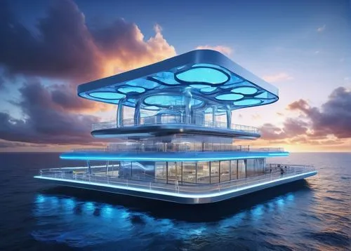 seasteading,cube stilt houses,floating stage,floating island,floating islands,stiltsville,sky space concept,futuristic architecture,floating huts,artificial islands,houseboat,skycycle,house of the sea,infinity swimming pool,futuristic art museum,electrohome,solar cell base,aqua studio,island suspended,superyacht,Art,Classical Oil Painting,Classical Oil Painting 08