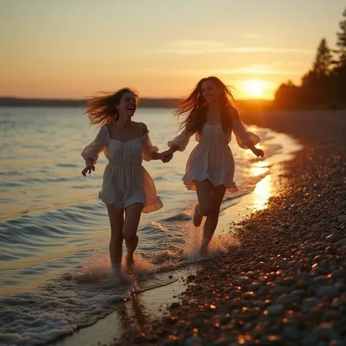 walk on the beach,beautiful photo girls,beach walk,two girls,kupala,summersun,Photography,Fashion Photography,Fashion Photography 03