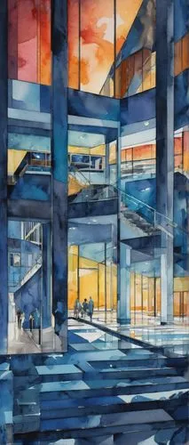 glass facades,skyways,glass building,glass blocks,glass painting,glass facade,glass wall,city scape,waterfronts,cityscapes,virtual landscape,glass series,skywalks,glass tiles,aquarium,sky apartment,mosaic glass,skytrains,glasswork,aquariums,Illustration,Paper based,Paper Based 25