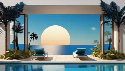 cabana,paradisus,tropical house,pool house,resort,palmilla,palm tree vector,island suspended,3d background,beach house,cabanas,riviera,pool bar,holiday villa,easter palm,3d rendering,paraiso,tropical island,beach resort,swimming pool,Unique,Paper Cuts,Paper Cuts 10