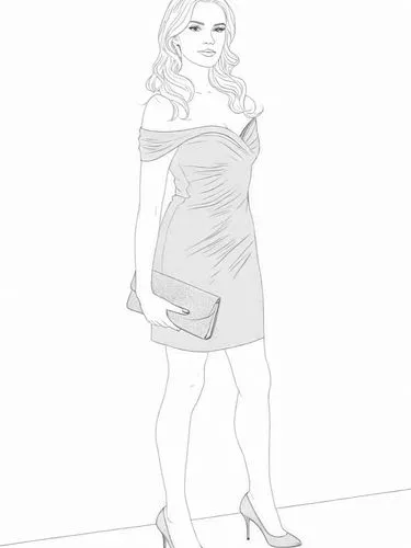 fashion vector,rotoscoped,coloring page,rotoscoping,rotoscope,coloring pages,Design Sketch,Design Sketch,Detailed Outline