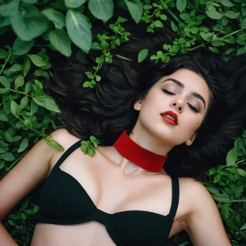 jauregui,girl lying on the grass,emeraude,shraddha,shruti,kimbra,brahmani,red lipstick,tropico,red lips,katrina,ivy,xcx,shibahara,biophilia,kapoor,exotica,dounia,hydari,lying down,Photography,Documentary Photography,Documentary Photography 09