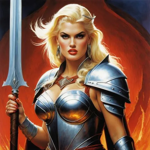 thorhild,sandahl,female warrior,krietor,gunhild,brunhild,sigyn,caramon,gunnhild,thundra,jaina,tanith,elendil,elspeth,kriemhild,diana,dragonlance,edain,fantasy woman,elona,Conceptual Art,Fantasy,Fantasy 04