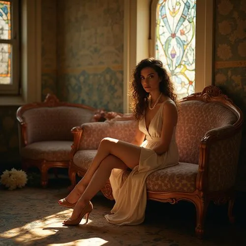 vintage woman,scherfig,vintage dress,vintage angel,minogue,guenter,carice,sorrenti,inbal,scodelario,bohemianism,golden light,elegante,gisele,vintage women,ektachrome,girl in a long dress,chastain,stately,leibovitz,Photography,General,Realistic