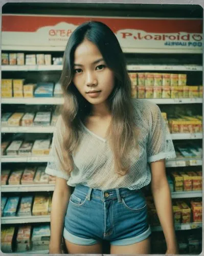 vintage asian,asian woman,girl in overalls,supermarket,vietnamese,grocery,analog film,lubitel 2,asian,vietnamese woman,asian girl,grocer,retro girl,polaroid,denim,convenience store,grocery store,retro woman,film,vintage girl,Photography,Documentary Photography,Documentary Photography 03