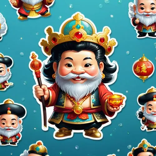 chinese icons,china cny,mandarin,happy chinese new year,yi sun sin,sea god,barongsai,decorative nutcracker,chinese background,wuchang,confucius,china cracker,alibaba,scandia gnome,mandarin cake,shuanghuan noble,xizhi,khlui,zui quan,mandarin mandarin,Unique,Design,Sticker