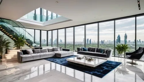 penthouses,modern living room,luxury home interior,glass wall,living room,livingroom,luxury property,interior modern design,modern decor,great room,damac,contemporary decor,family room,luxury real estate,modern room,sky apartment,apartment lounge,modern style,sathorn,luxury home,Illustration,Black and White,Black and White 20