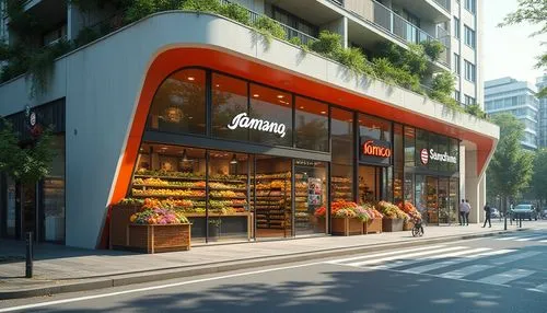 provigo,loblaws,homegrocer,migros,conad,grocer,shoesource,gottschalks,boulangerie,caddesi,grocers,creuset,loblaw,omotesando,multistoreyed,store front,zwilling,shophouse,callebaut,geant,Photography,General,Realistic