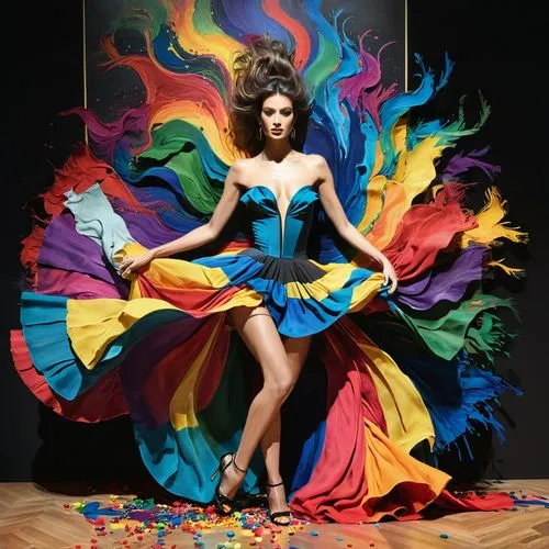 color feathers,colorfull,vibrantly,colorfulness,colores,bodypainting,Photography,Fashion Photography,Fashion Photography 09