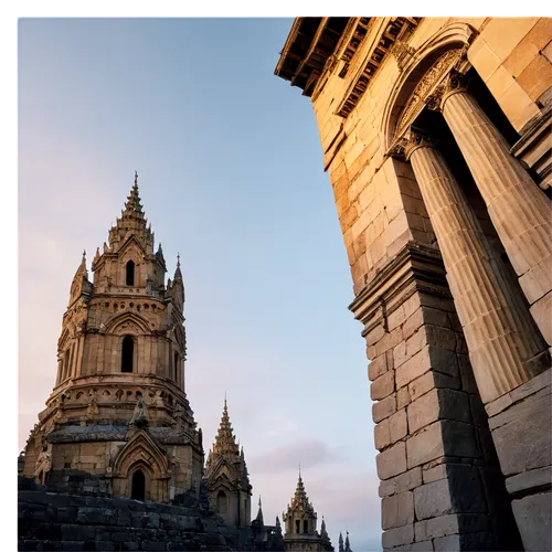 etchmiadzin,catedral,orchha,borodundur,echmiadzin,astorga,armagh,santiago de compostela,edinburgh,morelia,khajuraho,prambanan,maheshwar,brihanmumbai,segovia,spires,chhatri,giralda,storr,obradoiro,Illustration,Paper based,Paper Based 20