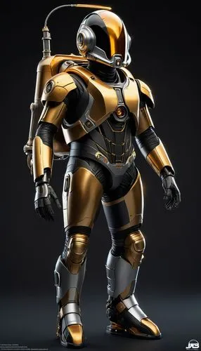 kryptarum-the bumble bee,bumblebee,gold paint stroke,c-3po,knight armor,steel man,yellow-gold,armored,3d model,minibot,armored animal,actionfigure,gold colored,military robot,metal figure,3d man,iron-man,gold foil 2020,war machine,armor,Unique,Design,Character Design