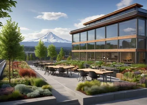 renderings,outdoor dining,brewpub,teahouses,alpine restaurant,mountlake,deschutes,3d rendering,sketchup,teahouse,taproom,sake gardens,orenco,beer garden,mount hood,landscaped,revit,timberline,brewpubs,skamania,Art,Classical Oil Painting,Classical Oil Painting 15