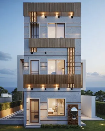 block balcony,residencial,3d rendering,umhlanga,fresnaye,cubic house,modern house,modern architecture,condominia,penthouses,duplexes,cube stilt houses,sky apartment,multistorey,inmobiliaria,weatherboa