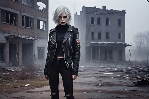 black coat,darktown,behenna,underworld,deathrock,goth woman,zemfira,longhena,goths,goth like,nier,grimes,edgier,goth,black city,derelict,post apocalyptic,destroyed city,momsen,alexakis,Conceptual Art,Sci-Fi,Sci-Fi 07