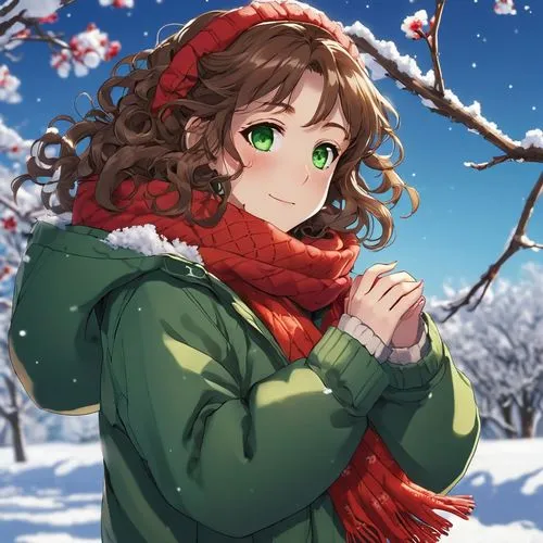 christmas snowy background,kumiko,winter background,winter cherry,chihiro,chieri,Photography,General,Realistic