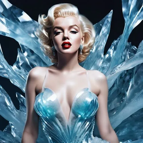 ice queen,ice princess,crystallize,the snow queen,vanderhorst,marylyn monroe - female,Photography,Artistic Photography,Artistic Photography 03