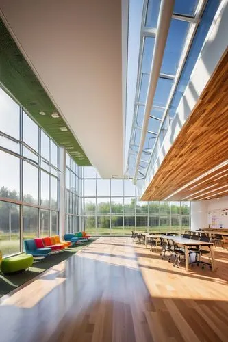 daylighting,school design,schulich,gensler,macewan,snohetta,njitap,lecture hall,uoit,modern office,oclc,jadwin,phototherapeutics,hallward,epfl,home of apple,ubc,oticon,langara,collaboratory,Illustration,Realistic Fantasy,Realistic Fantasy 45