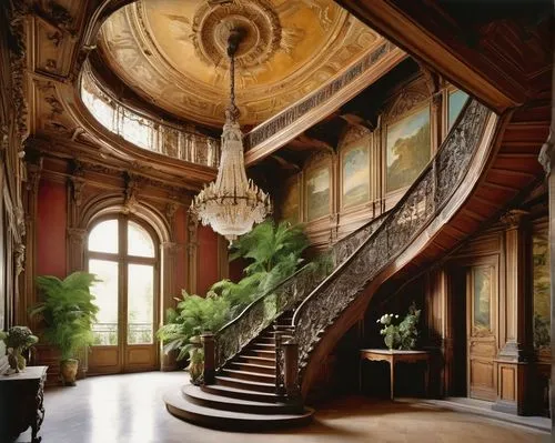 staircase,winding staircase,circular staircase,outside staircase,spiral staircase,staircases,driehaus,stairway,escalera,cochere,stair,ornate room,stairs,newel,foyer,ornate,ritzau,stairwell,chateauesque,escaleras,Photography,Black and white photography,Black and White Photography 15