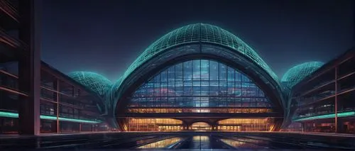 esteqlal,calatrava,futuristic architecture,etfe,the dubai mall entrance,glass building,difc,megastructure,largest hotel in dubai,dubay,masdar,aldar,dubia,arcology,lusail,kaust,vinoly,structural glass,glass facades,oscorp,Art,Classical Oil Painting,Classical Oil Painting 15