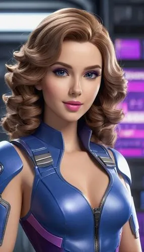 lilandra,liara,amora,madelyne,femforce,kara,Unique,3D,3D Character