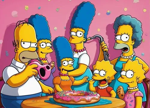 homer simpsons,homer,bart,happy birthday balloons,torta,herring family,banana family,flanders,happy birthday background,birthdays,children's birthday,caper family,torta ahogada,the cake,birthday cake,25 years,happy father's day,sponge cake,birthday balloons,pink family,Illustration,Paper based,Paper Based 27