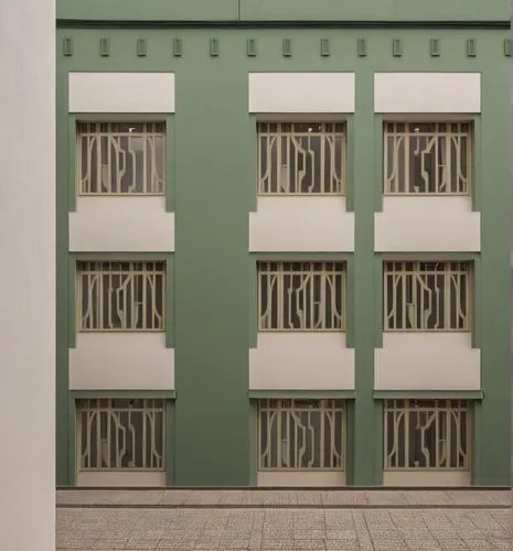 retain all lines,a person walks on a walkway past tall buildings,lockers,dumbwaiter,kounellis,humidor,storage cabinet,walk-in closet,Photography,General,Realistic