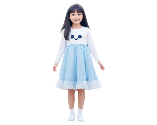 doll dress,ghost girl,dress doll,dressup,momoko,white winter dress,mimori,3d rendered,light blue,lightblue,tomoyo,girl doll,fashion doll,omori,little girl dresses,3d render,takiko,the girl in nightie,milk bottle,pamyu,Illustration,Black and White,Black and White 16