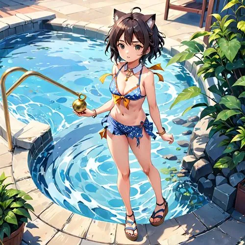 summer background,yanmei,sanya,honolulu,summer swimsuit,kiana,onsen,hotspring,alisjahbana,swimmable,summer icons,tsugumi,kawaii people swimming,tianyi,summer items,swimsuits,pool water,miria,outdoor pool,inoa,Anime,Anime,Realistic