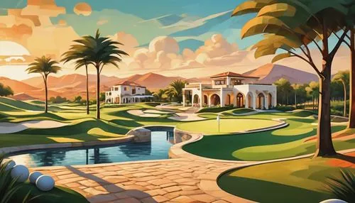 palmilla,golf course background,golf landscape,golf resort,home landscape,golf lawn,hacienda,landscape background,kaanapali,palm pasture,landscaped,luxury property,country estate,the golfcourse,mansions,paradisus,tropical island,luxury home,florida home,kapalua,Art,Artistic Painting,Artistic Painting 45