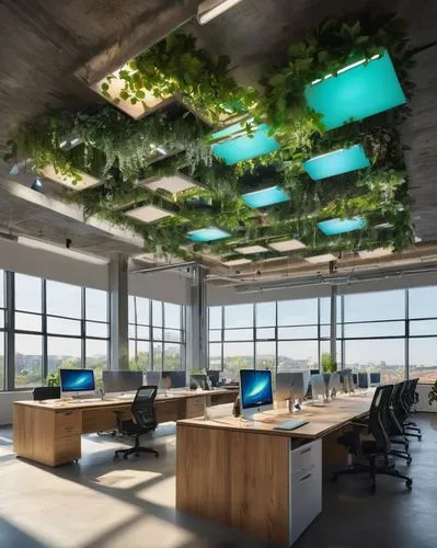 modern office,creative office,offices,aquatic plants,conference room,planta,forest workplace,bureaux,blur office background,office automation,greentech,water plants,daylighting,working space,meeting room,workspaces,sky ladder plant,3d rendering,ecotech,hanging plants,Conceptual Art,Fantasy,Fantasy 05