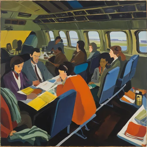 commuting,compartment,train compartment,aerial passenger line,charter train,amtrak,breakfast on board of the iron,early train,intercity,train seats,passengers,train ride,long-distance train,intercity train,intercity express,train way,the bus space,passenger,railway carriage,commute,Art,Artistic Painting,Artistic Painting 41