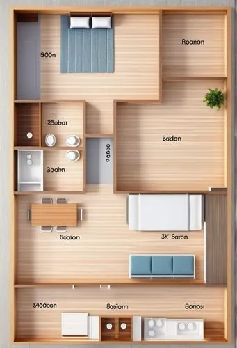 Mantenha os nomes nos cômodos. Piso dos demais cômodos amadeirado  claro,floorplan home,shared apartment,house floorplan,an apartment,apartment,room divider,smart home,modern room,search interior solu