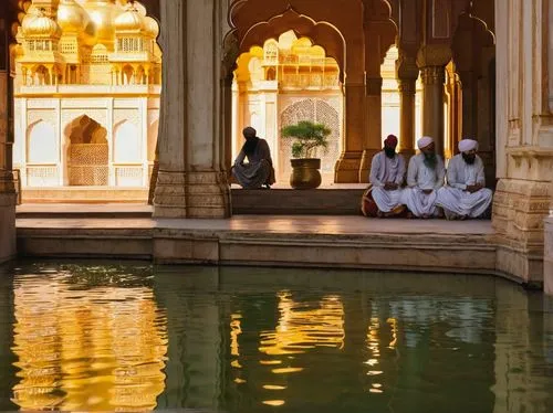 safdarjung,golden temple,shahi mosque,imambara,gurudwaras,amritsar,bikaner,sarovar,gurudas,jaipur,udaipur,jaisalmer,mandaeans,water palace,sikhism,syedna,ablution,ajmer,maharajas,gurmukh,Art,Classical Oil Painting,Classical Oil Painting 05