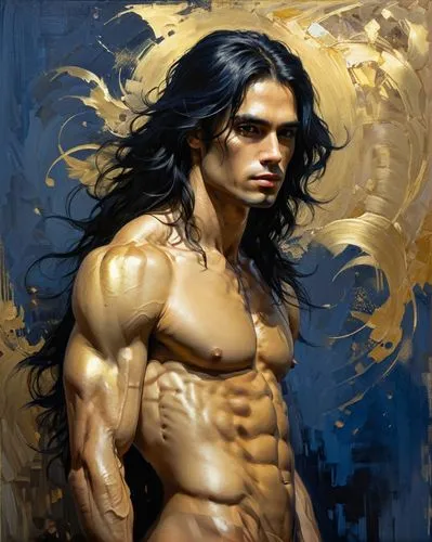 world digital painting,fantasy art,persian poet,tarzan,persian,digital painting,oil painting,lord shiva,siam fighter,body building,oil painting on canvas,indian art,italian painter,spanish stallion,greek god,daemon,male poses for drawing,oil paint,art painting,male character